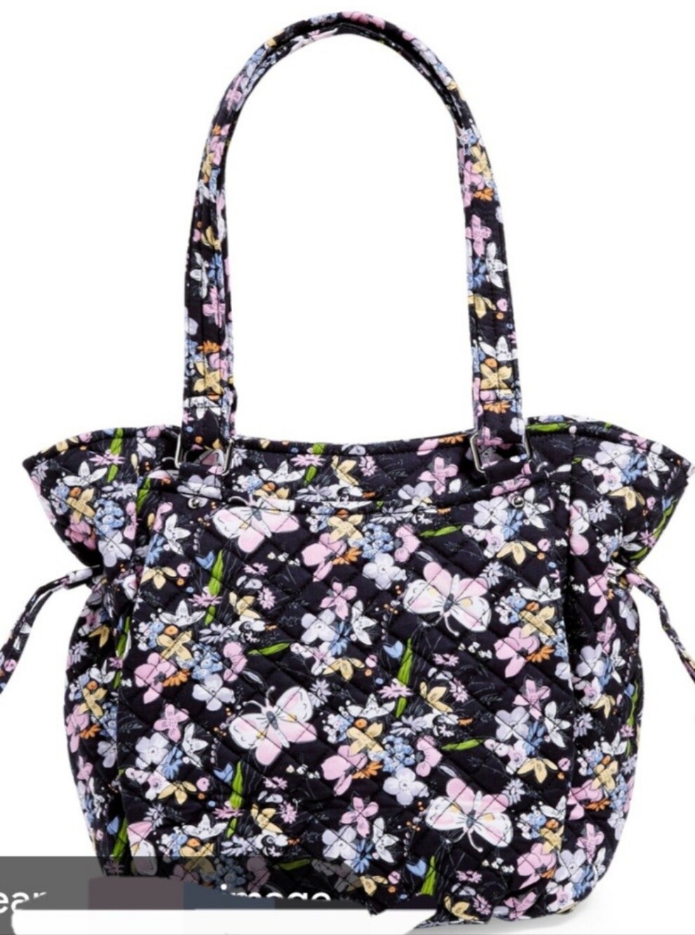 Vera Bradley Glenna Bloom Boom Navy